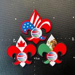 24e Wereld Jamboree Insignes, Ophalen of Verzenden, Nieuw, Embleem, Speld of Insigne