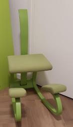 Stokke / Varier gezondheids stoel / kniestoel met rug, Huis en Inrichting, Stoelen, Ophalen, Overige kleuren, Hout, Eén