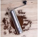 NIEUW IN DOOS RVS HANDMATIGE ESPRESSO BONENMALER KOFFIEMOLEN, Ophalen of Verzenden, Nieuw