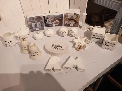 Riviera Maison hebbedingen., Huis en Inrichting, Keuken | Servies, Zo goed als nieuw, Overige typen, Overige stijlen, Porselein