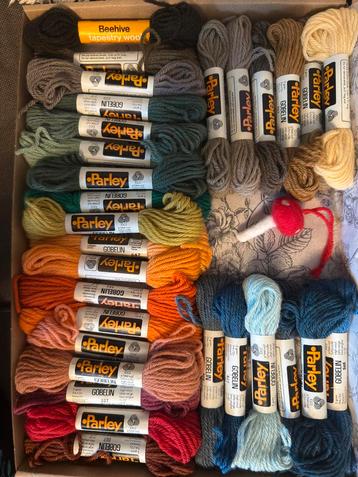 Parley Borduurwol - Made in Holland 30 stuk herfsttinten beschikbaar voor biedingen