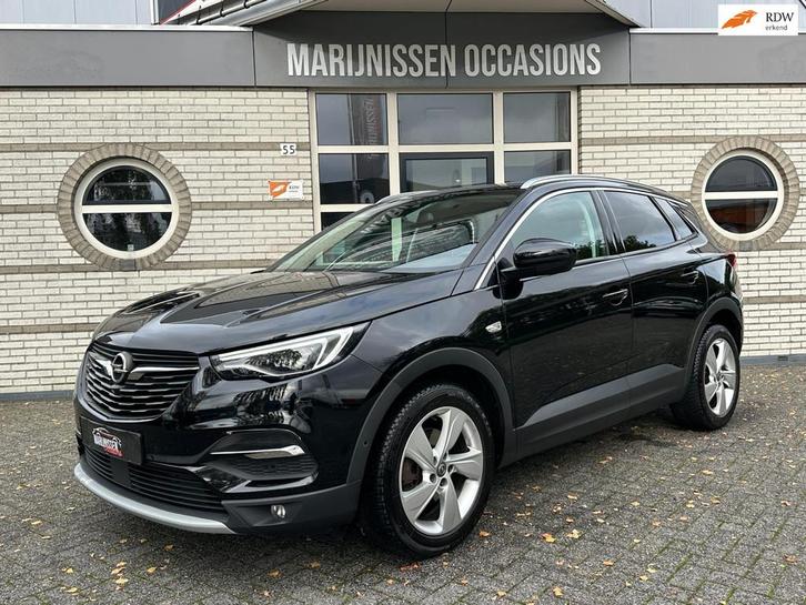 Opel Grandland X 1.2 Turbo Ultimate |Leder,Navi,Stoelvw|, Auto's, Opel, Bedrijf, Te koop, Grandland X, ABS, Achteruitrijcamera