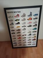 Poster  afbeelding sneakers groot inclusief lijst, Ophalen of Verzenden