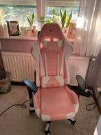 Roze gaming stoel, Huis en Inrichting, Bureaustoelen, Ophalen, Gebruikt, Roze, Gaming bureaustoel