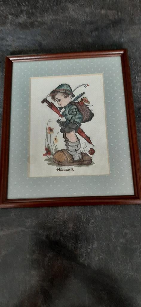 Hummel Borduurwerkjes Ingelijst, Ophalen of Verzenden