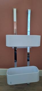 Tiger ophangbaar doucherek, Ophalen, Zo goed als nieuw, Wit, Overige typen