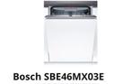 Bosch SBE46MX03E inbouw vaatwasser, Witgoed en Apparatuur, Vaatwasmachines, Gebruikt, Inbouw, 45 tot 60 cm, Ophalen