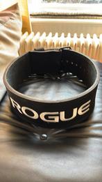 Rogue gym weightlifting belt, Zwart, Ophalen of Verzenden, 115 cm of meer, Riem of Ceintuur