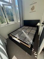Bedframe Ikea Malm, Huis en Inrichting, Slaapkamer | Bedden, Ophalen, Gebruikt, Wit, Tweepersoons