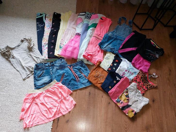 Kledingpakket meisje zomer maat 110/116/122, Kinderen en Baby's, Kinderkleding | Kinder-kledingpakketten, Ophalen of Verzenden
