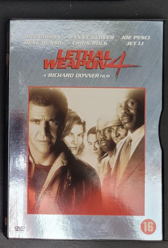 Lethal Weapon 4 (1998), Cd's en Dvd's, Dvd's | Actie, Gebruikt, Actiekomedie, Vanaf 16 jaar, Ophalen