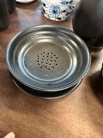 Vintage Zwart Keramiek  Set mokken schaaltjes schenkkan, Ophalen