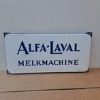 Emaille bord Alfa Laval melkmachines -Langcat Bussum, Antiek en Kunst, Ophalen of Verzenden