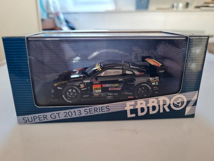 Run Up Group GT-R #360 2013 Super GT 300 1:43 (Ebbro), Hobby en Vrije tijd, Modelauto's | 1:43, Nieuw, Auto, Overige merken, Ophalen of Verzenden
