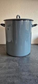 Emaille grote pan grijs, Antiek en Kunst, Ophalen of Verzenden