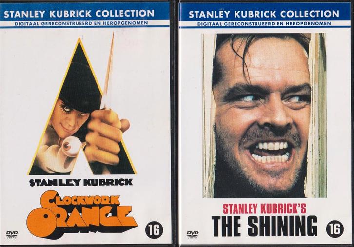 Stanley Kubrick - A Clockwork Orange + The Shining, Cd's en Dvd's, Dvd's | Overige Dvd's, Zo goed als nieuw, Alle leeftijden, Verzenden