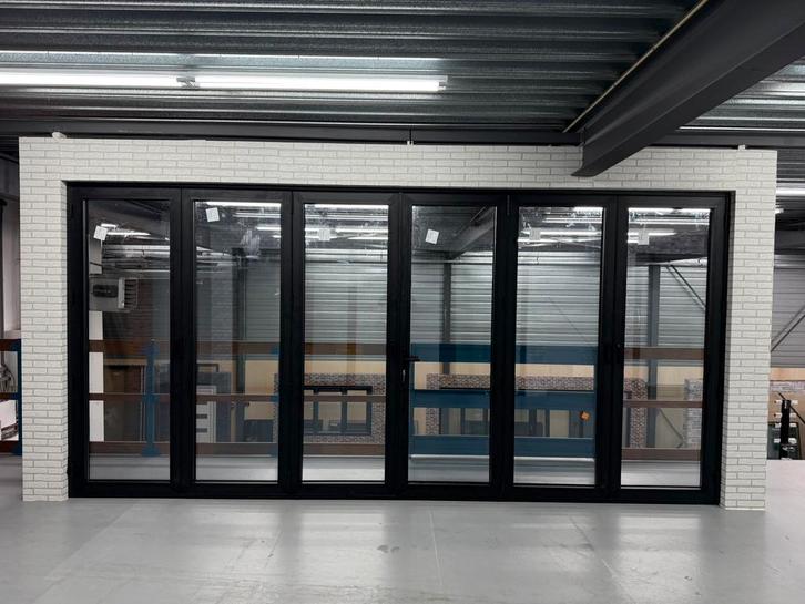 Harmonica Zware kwaliteit Harmonicapui  Hr++ gelaagd glas, Doe-het-zelf en Verbouw, Kozijnen en Schuifpuien, Nieuw, Schuifpui