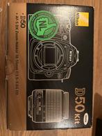 Nikon D50 Spiegelreflexcamera met 18-200 + 18-55mm lens, Audio, Tv en Foto, Fotocamera's Analoog, Ophalen of Verzenden, Gebruikt