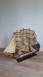 Modelschip zeilschip Fragata Siglo XVII 1780 opknapper, Overige merken, Gebruikt, Ophalen