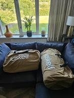 Raskelf topper matras camper campingbed slaapzak 2 stuks, Ophalen, Eenpersoons, Wit, Deken of Dekbed