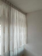 Vitrage, Huis en Inrichting, 200 cm of meer, Wit, Vitrage, Ophalen of Verzenden
