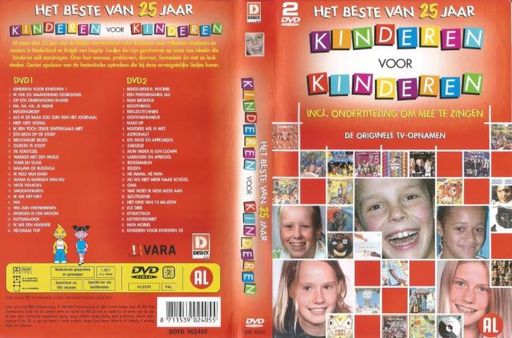 DVD Het beste van 25 jaar Kinderen voor Kinderen, Cd's en Dvd's, Dvd's | Muziek en Concerten, Zo goed als nieuw, Tv-serie of Tv-programma