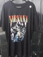 T Shirt Nirvana (groepsfoto), Kleding | Heren, T-shirts, Ophalen of Verzenden, Nieuw, Overige maten, Zwart