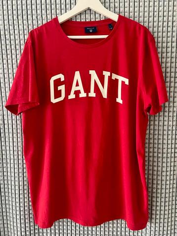 Rood GANT T-shirt - Sportief & Leuk! beschikbaar voor biedingen