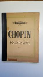 CHOPIN.  Polonaisen.  Peters., Muziek en Instrumenten, Bladmuziek, Gebruikt, Klassiek, Ophalen of Verzenden, Artiest of Componist