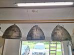 3 x grote industriële lamp hanglamp 55 breed x 45 hoog, Ophalen, Gebruikt, Industriële, Metaal