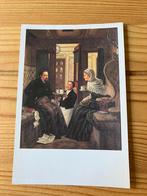 Ansichtkaart spoorwegmuseum Utrecht C. Cap de huwelijksreis, Ophalen of Verzenden, Utrecht