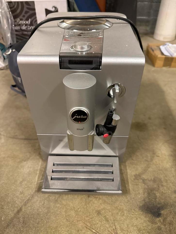 Jura Ena 5 Espresso Machine - Compact en Krachtig!, Witgoed en Apparatuur, Koffiezetapparaten, Gebruikt, Koffiebonen, Espresso apparaat