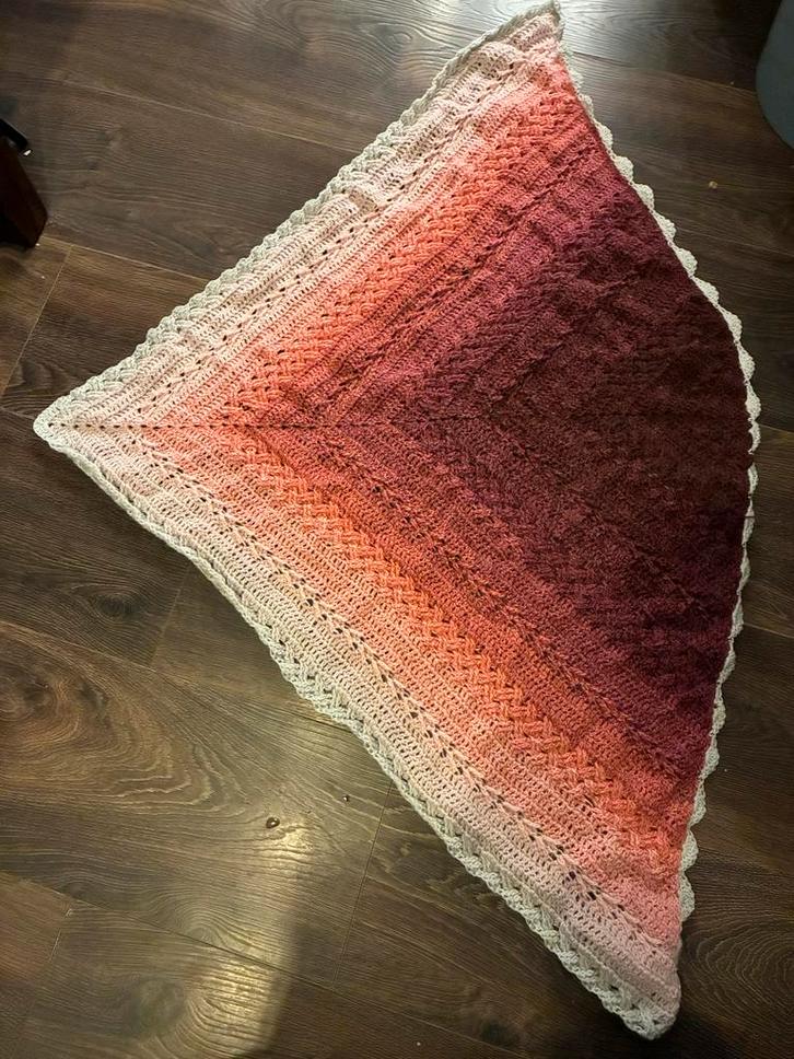 Alpaca wollen omslagdoek - Handgemaakt, Huis en Inrichting, Stoffering | Tapijten en Kleden, Nieuw, 100 tot 150 cm, 150 tot 200 cm
