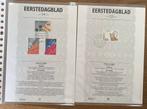 ** postzegels eerstedagblad.. verschillende, Postzegels en Munten, Postzegels | Nederland, Ophalen of Verzenden, Na 1940, Gestempeld