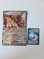 Pokemon Jumbo kaart Bloodmoon URSALUNA EX, Ophalen of Verzenden, Nieuw