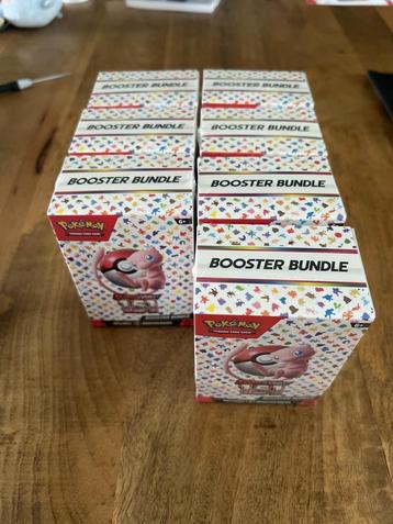 Pokemon 151 booster bundle sealed beschikbaar voor biedingen