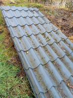 2e Hands Dakpanplaten - Ideaal voor Houthok, Doe-het-zelf en Verbouw, Dakpannen en Dakbedekking, Gebruikt, Minder dan 5 m², Metaal
