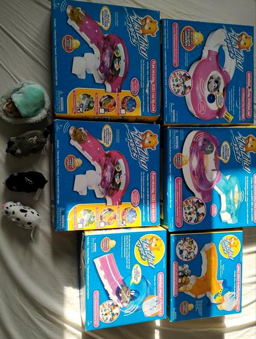 6x set zhu zhu pets met hamsters, Verzamelen, Speelgoed, Zo goed als nieuw, Ophalen of Verzenden