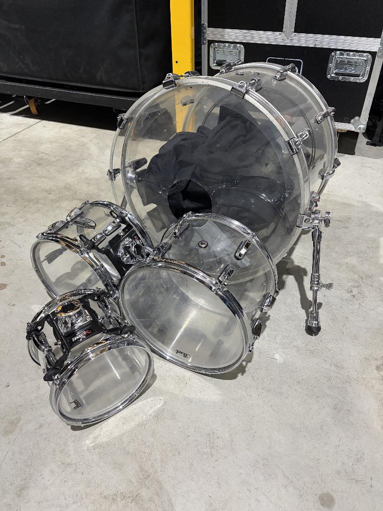 Pearl Crystal Beat Drumstel, Muziek en Instrumenten, Ophalen, Gebruikt, Pearl