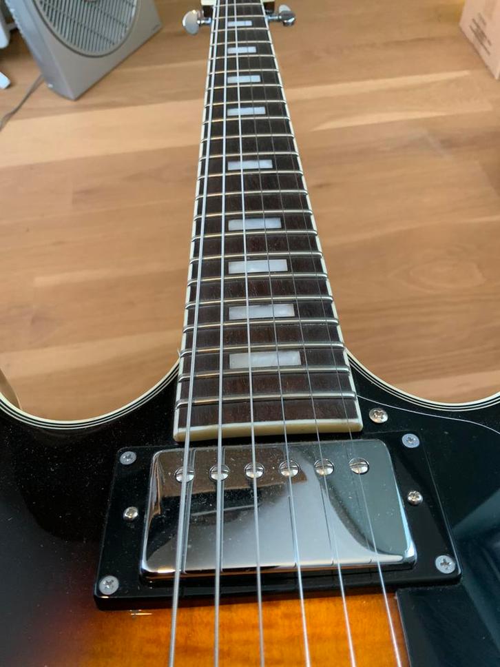 Sire Larry Carlton H7 VS, Muziek en Instrumenten, Snaarinstrumenten | Gitaren | Elektrisch, Zo goed als nieuw, Hollow body, Overige merken