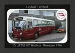Foto Busvervoer Numansdorp Leyland Verheul 1966., Verzamelen, 1980 tot heden, Foto, Ophalen of Verzenden, Zo goed als nieuw