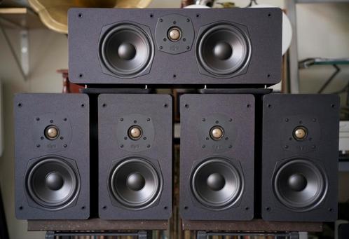 SVS 5.0 hoogwaardige set,ook apart te koop, Audio, Tv en Foto, Luidsprekers, Gebruikt, Surroundset zonder subwoofer, 60 tot 120 watt