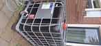Zwarte ibc 1000liter, Tuin en Terras, Regentonnen, 150 liter of meer, Ophalen of Verzenden, Zo goed als nieuw