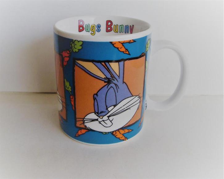 Bugs Bunny Beker / Mok Looney Tunes, Verzamelen, Stripfiguren, Zo goed als nieuw, Gebruiksvoorwerp, Looney Tunes, Ophalen of Verzenden