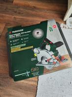 Parkside Accu Cirkelzaag 20V - Nieuw met koffer!, Cirkelzaag, Nieuw, Ophalen of Verzenden, Parkside