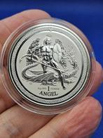 (2060) ISLE OF MAN   ANGEL 2016  ONE OUNCE, Ophalen of Verzenden, Losse munt, Zilver