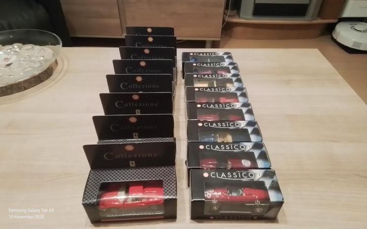 Collectie Shell Classico Ferrari Modelauto's, Hobby en Vrije tijd, Modelauto's | 1:18, Nieuw, Auto, Overige merken, Ophalen of Verzenden