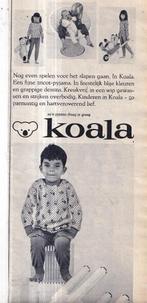 Retro reclame 1967 Koala kinder pyjama feestelijk blij, Ophalen of Verzenden