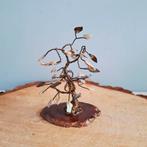 Vintage miniatuur draadboom met agaat, 'trea of life', Ophalen of Verzenden, Zo goed als nieuw