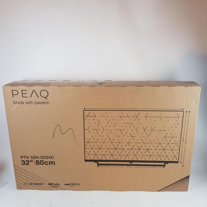 Peaq ptv 32h-5024c HD Ready smart  TV  || NIEUW || €89.99, Audio, Tv en Foto, Televisies, Nieuw, 100 cm of meer, Overige merken